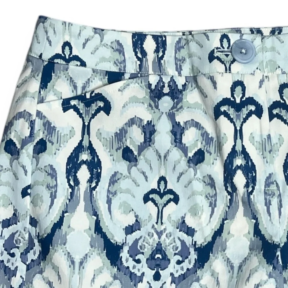 Tyler Boe blue and white shorts size 6 - Picture 5 of 8